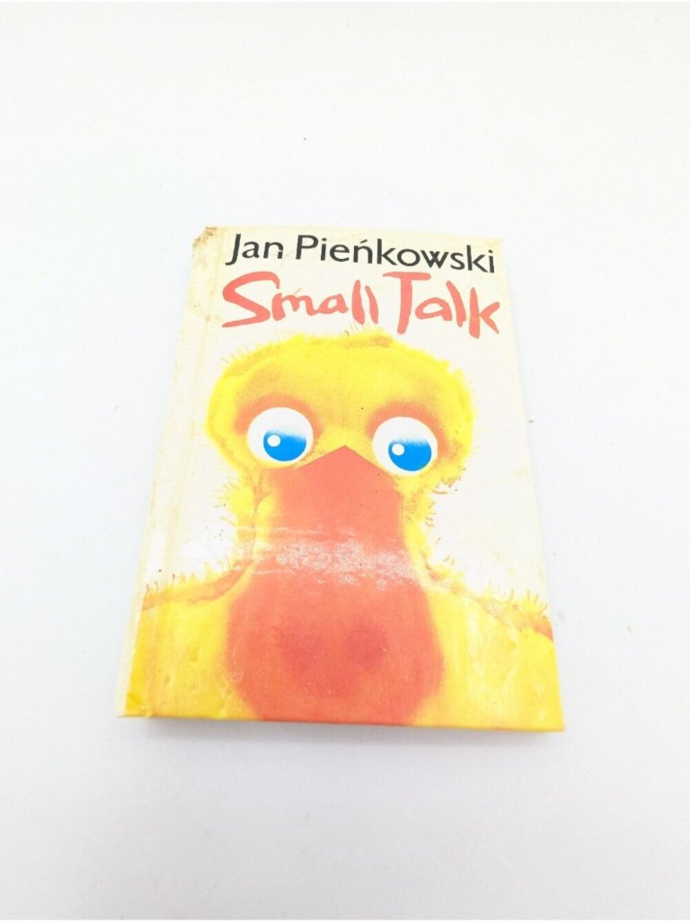 80s JAN PIENKOWSKI children POP UP action book SMALL TALK gossip ALIEN  READ